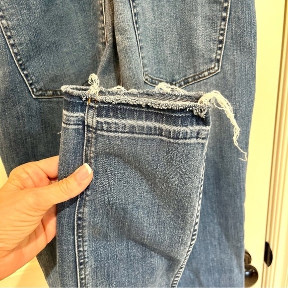 Madewell Skinny Raw Hem Bib Overalls - Picture 8 of 12